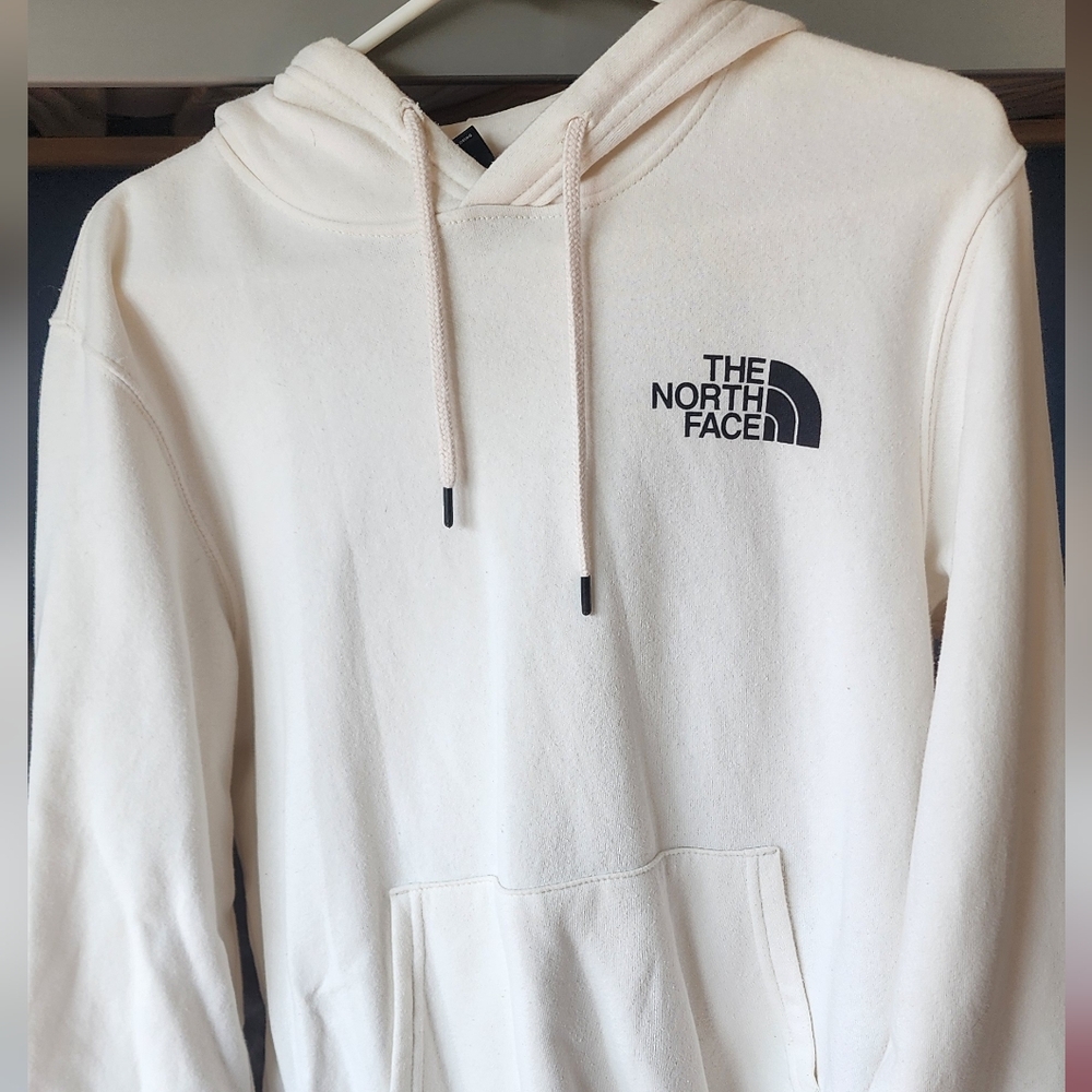 The North Face Men's Cream Hoodie Sweater